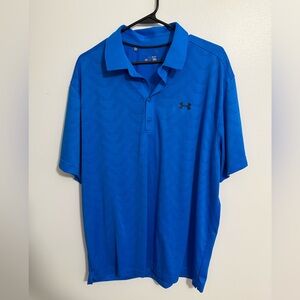 Under Armour Men's Vibrant Blue Polo